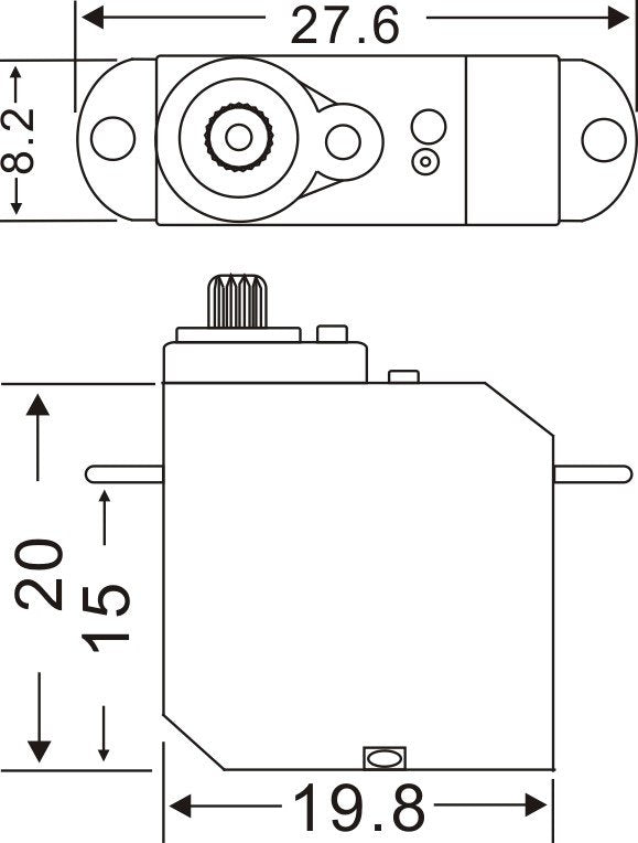Master Servo MASTER S706 MG
