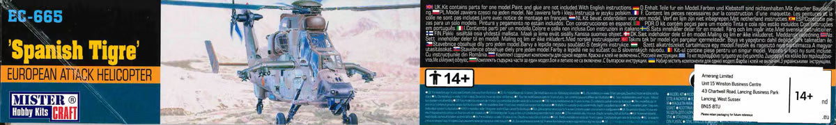Mister Craft 1:72 EC-665 Spanish Tigre kit MCD59