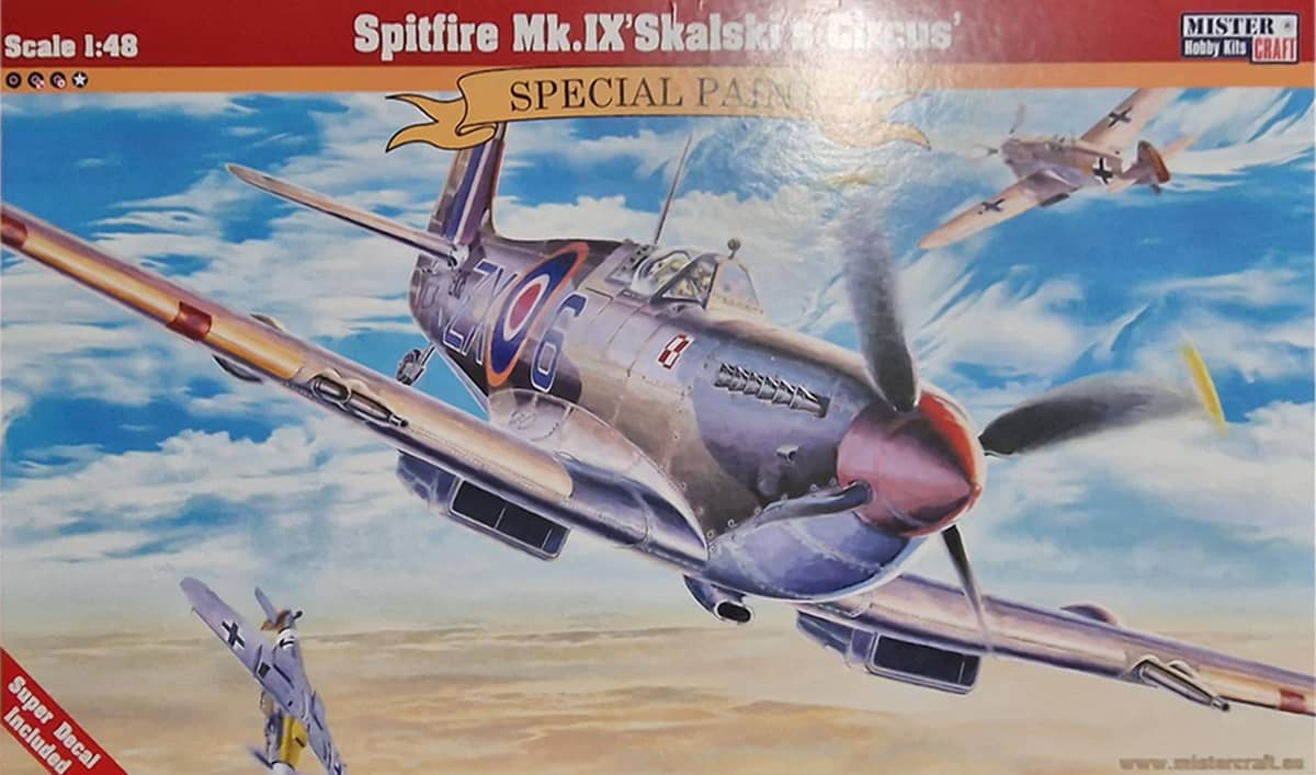 1/48 Spitfire Mk.IX Skalski Circus Kit MCF170