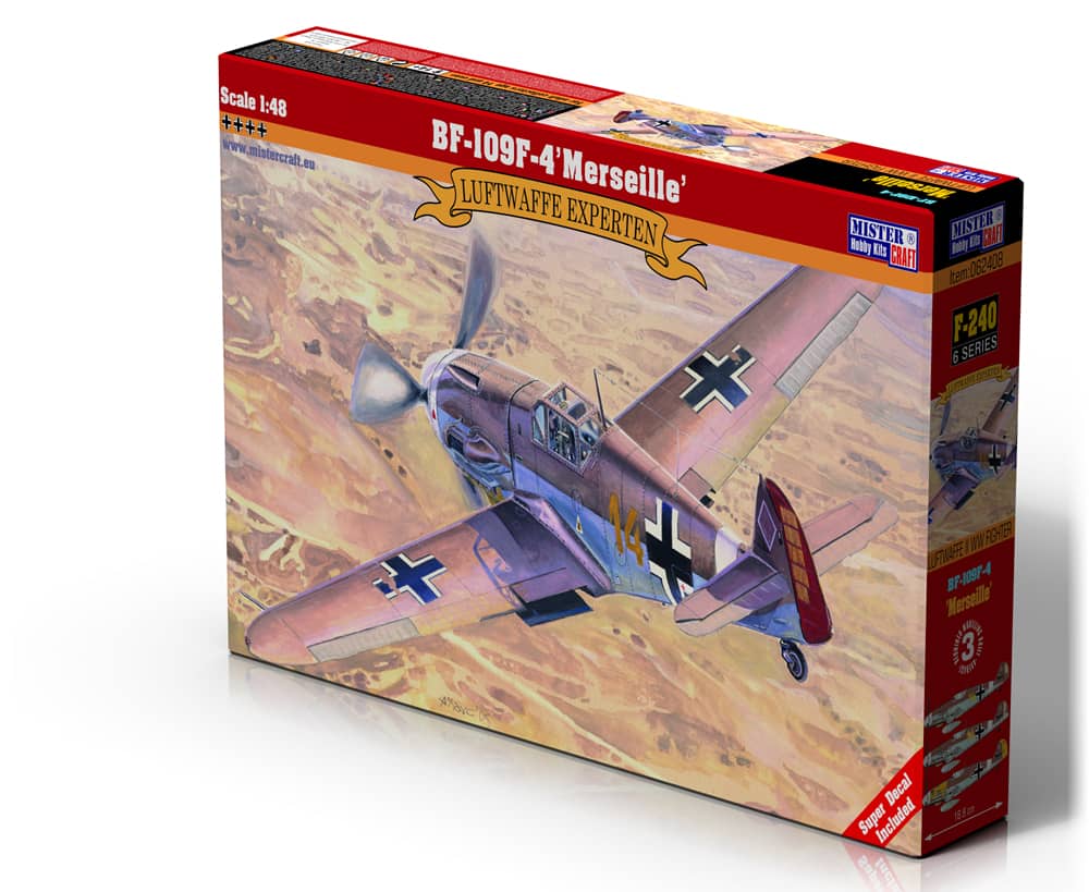1/48 BF-109 F-4 Merseille Kit MCF240