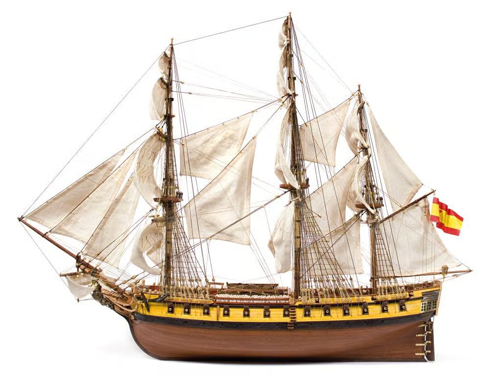 OcCre 1/85 Nuestra Senora de las Mercedes Wooden Boat Kit OC14007