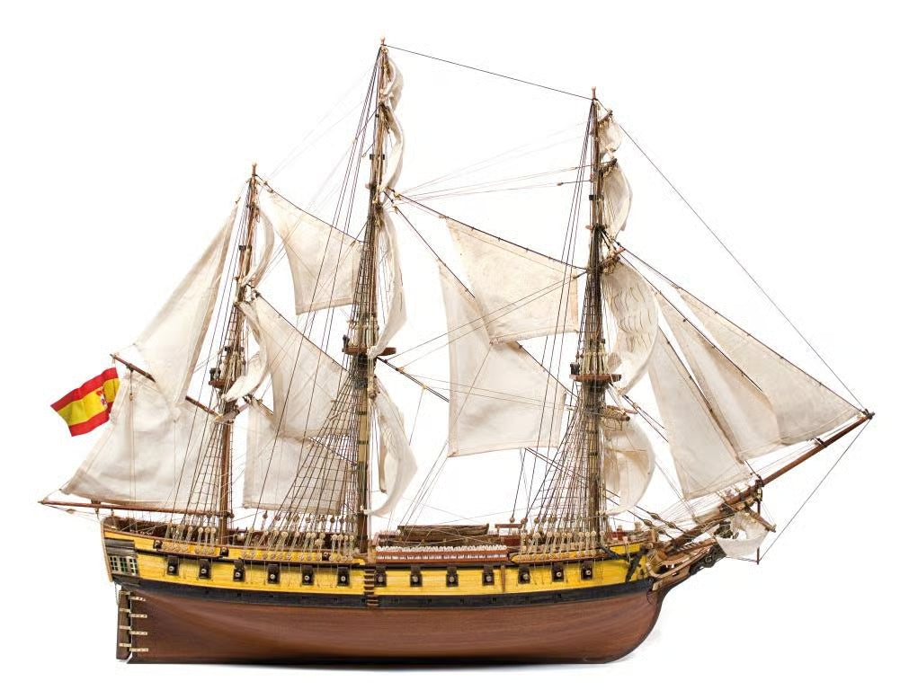 OcCre 1/85 Nuestra Senora de las Mercedes Wooden Boat Kit OC14007