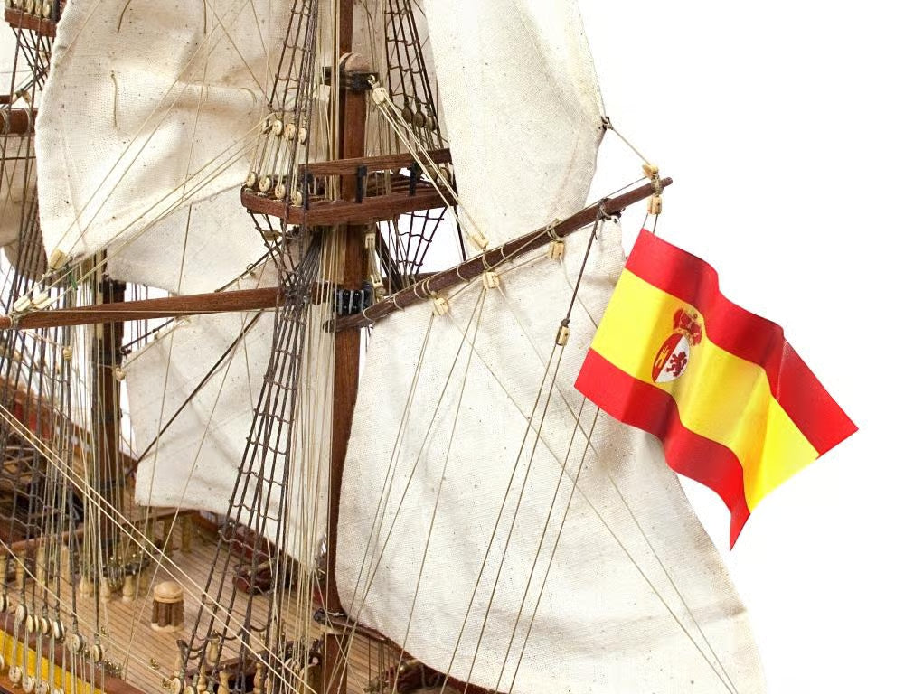 OcCre 1/85 Nuestra Senora de las Mercedes Wooden Boat Kit OC14007