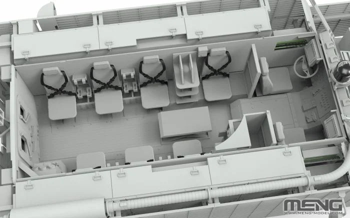 Meng Models 1/35 Mastiff 2 6x6 Wheeled Protected Patrol Vehicle Kit MNGVS-012