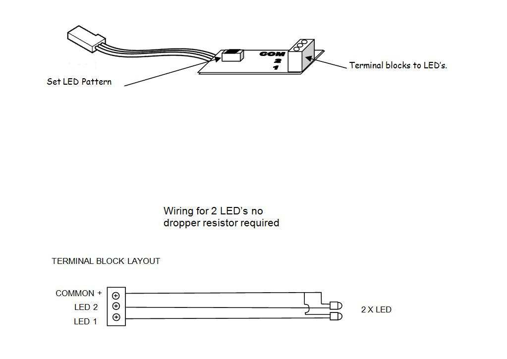 Model Radio Workshop 2 LED Multi Flasher MRW150