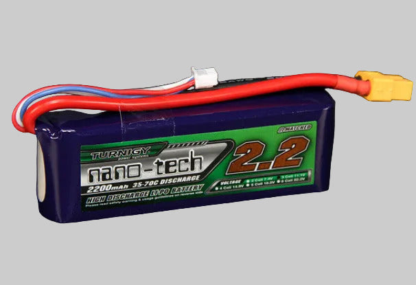 Turnigy 3s 2200mAh Lipo Battery - XT60 Connector - Second Hand