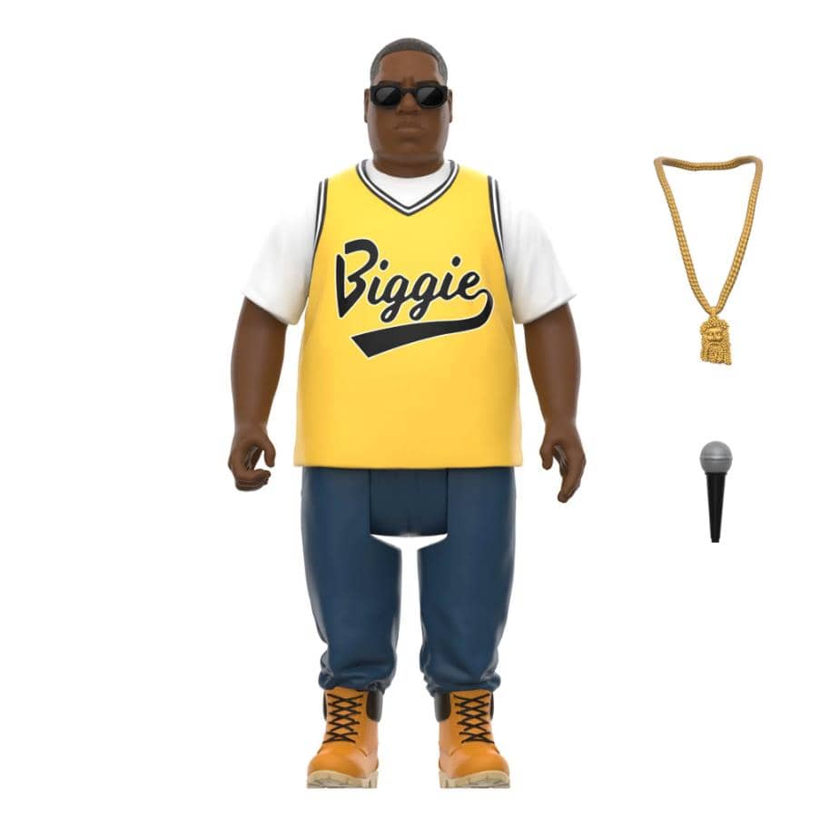 Super7 Notorious B.I.G. ReAction Wave 4 - Yellow Jersey NBIG-10879