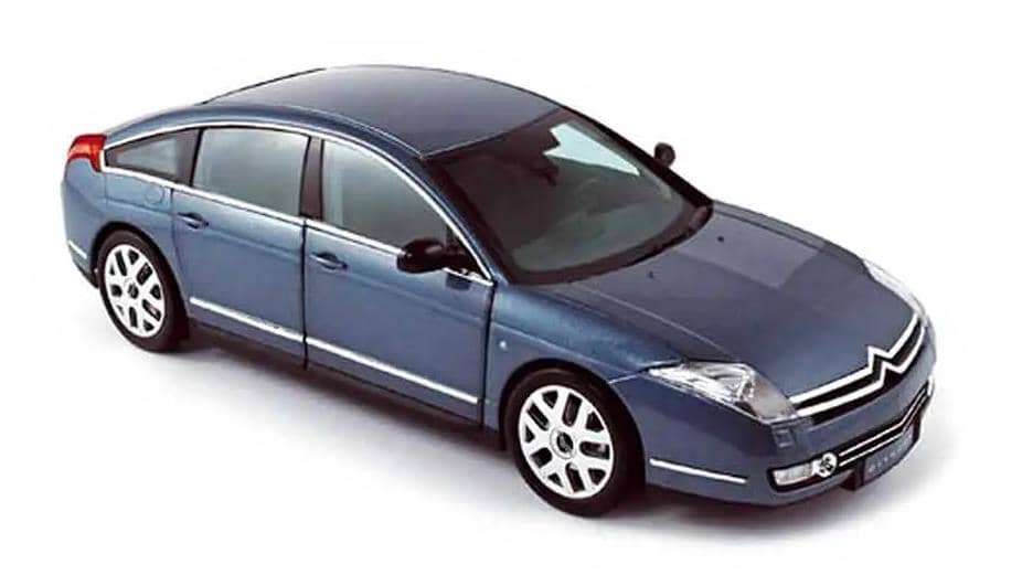Norev Die Cast Collectables - 1:18 2005 Citroen C6 - Iron Grey Metallic