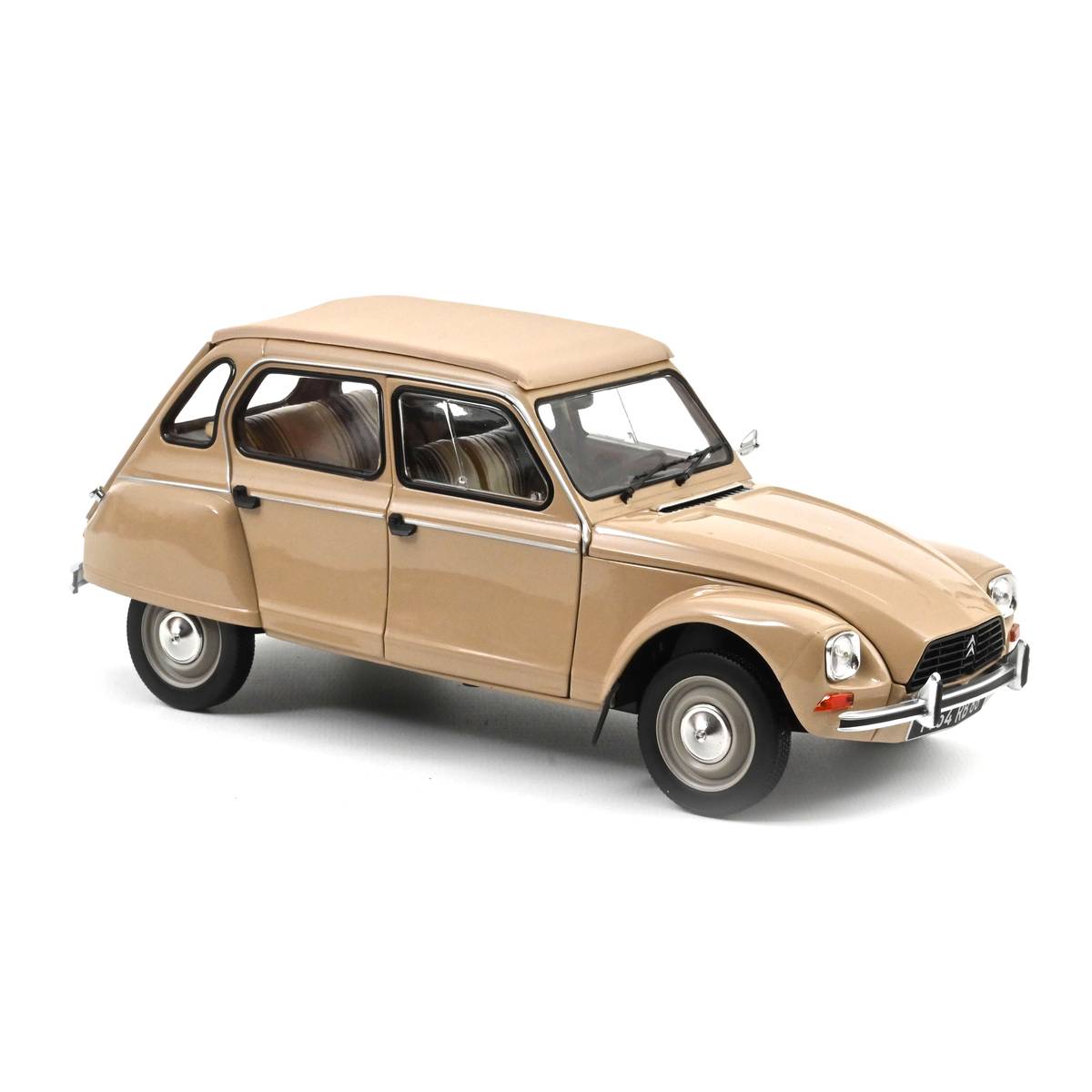 Norev Die Cast Collectables - 1:18 1983 Citroen Dyane - Colorado Beige