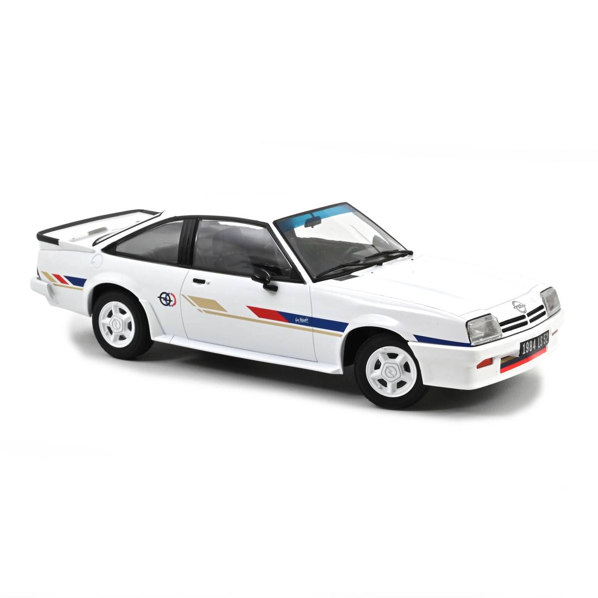 Norev Die Cast Collectables - 1:18 1984 Opel Manta Guy Frequelin - White