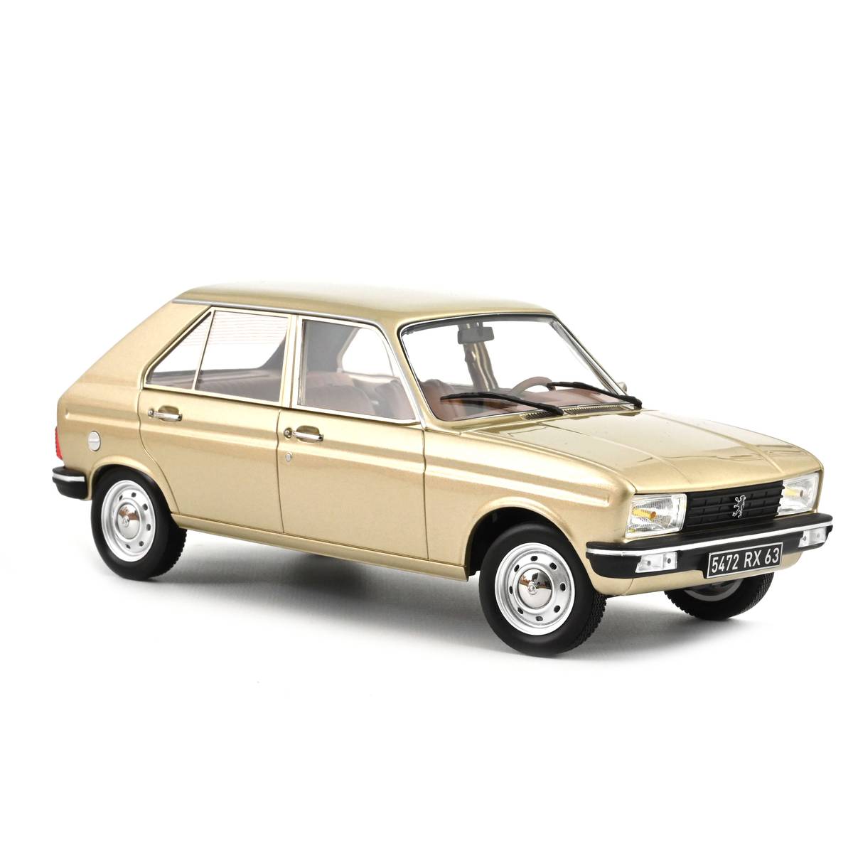 Norev Die Cast Collectables - 1:18 1981 Peugeot 104 GR - Beige Metallic