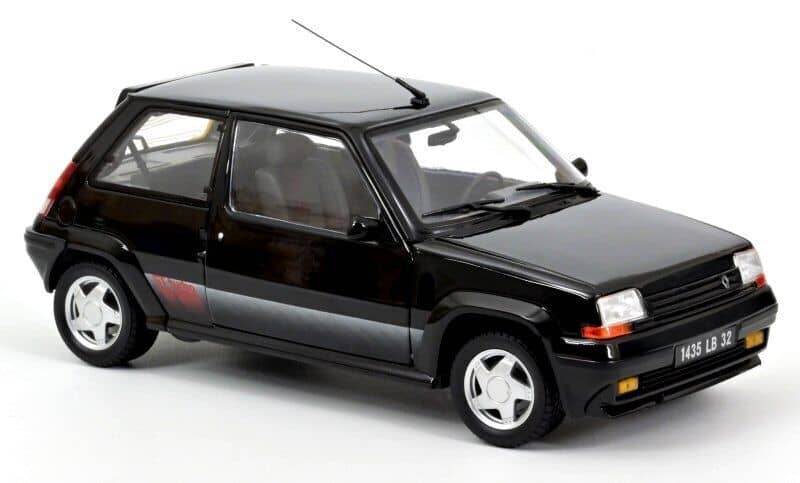 Norev Die Cast Collectables - 1:18 1989 Renault SuperCinq GT Turbo - Black