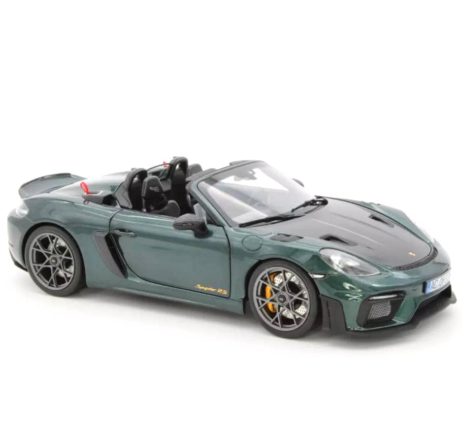 Norev 1/18 2023 Porsche 718 Spyder RS With Weissach Pack - Forest Green NV187272