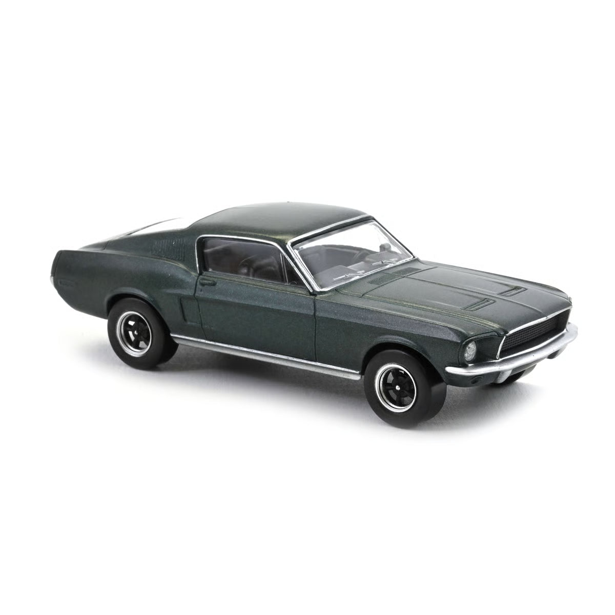 Norev Jet Car Die Cast Collectables - 1:43 1968 Ford Mustang Fastback - Satin Green metallic