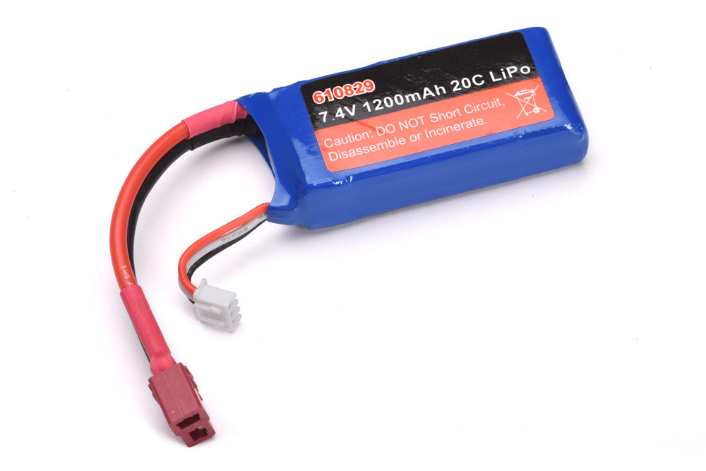 Joysway 7.4v 1200mAh 25C Li-po-Hman/Cub
