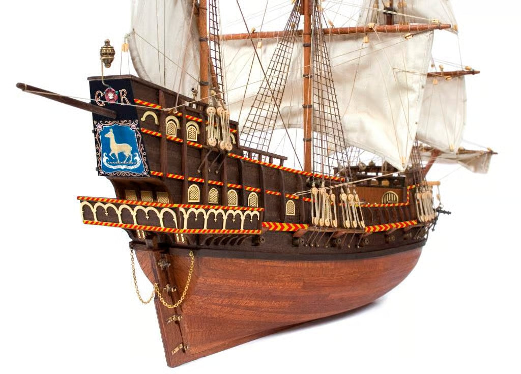 OcCre 1/85 HMS Golden Hind Wooden Boat Kit OC12003