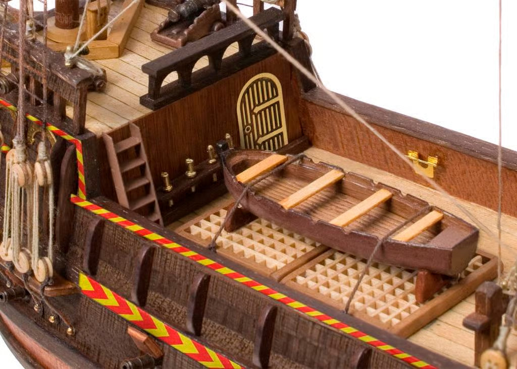 OcCre 1/85 HMS Golden Hind Wooden Boat Kit OC12003