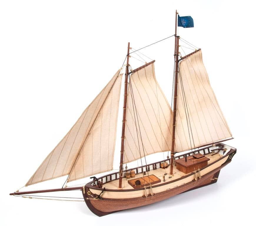 OcCre 1/50 Polaris Wooden Boat Kit OC12007