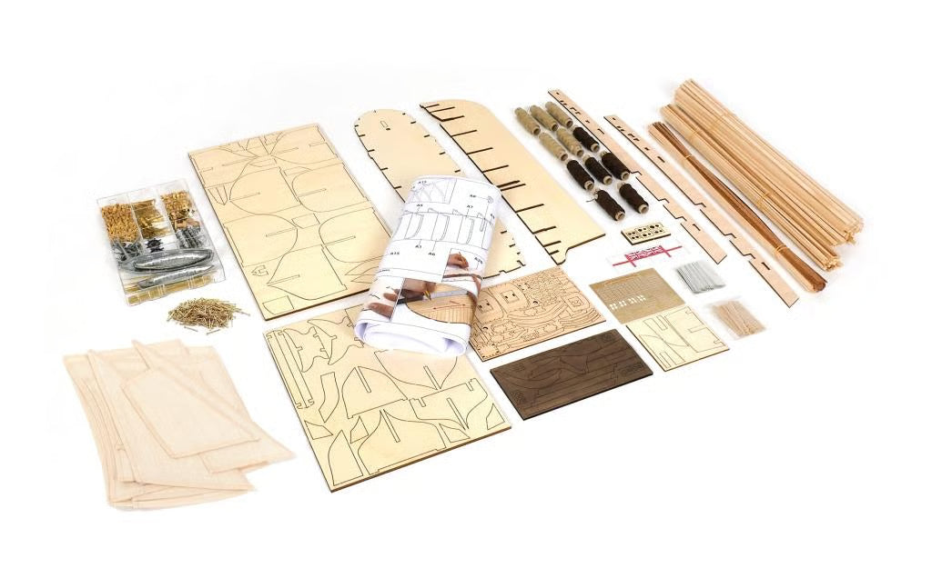 OcCre 1/75 HMS Erebus Wooden Boat Kit OC12009