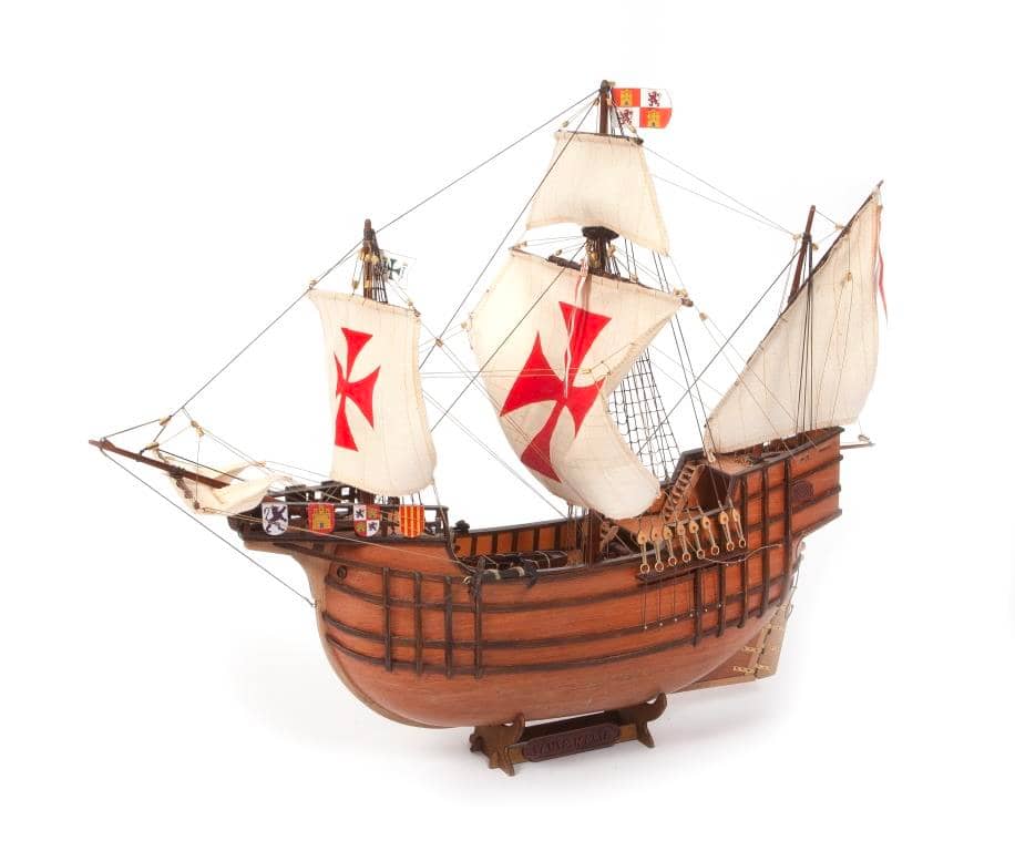 OcCre 1/50 Santa Maria Wooden Boat Kit OC12010
