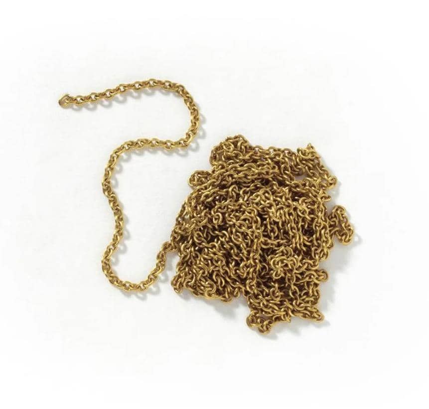 OcCre OcCre 1mm Brass Chain x 1000mm OC17024