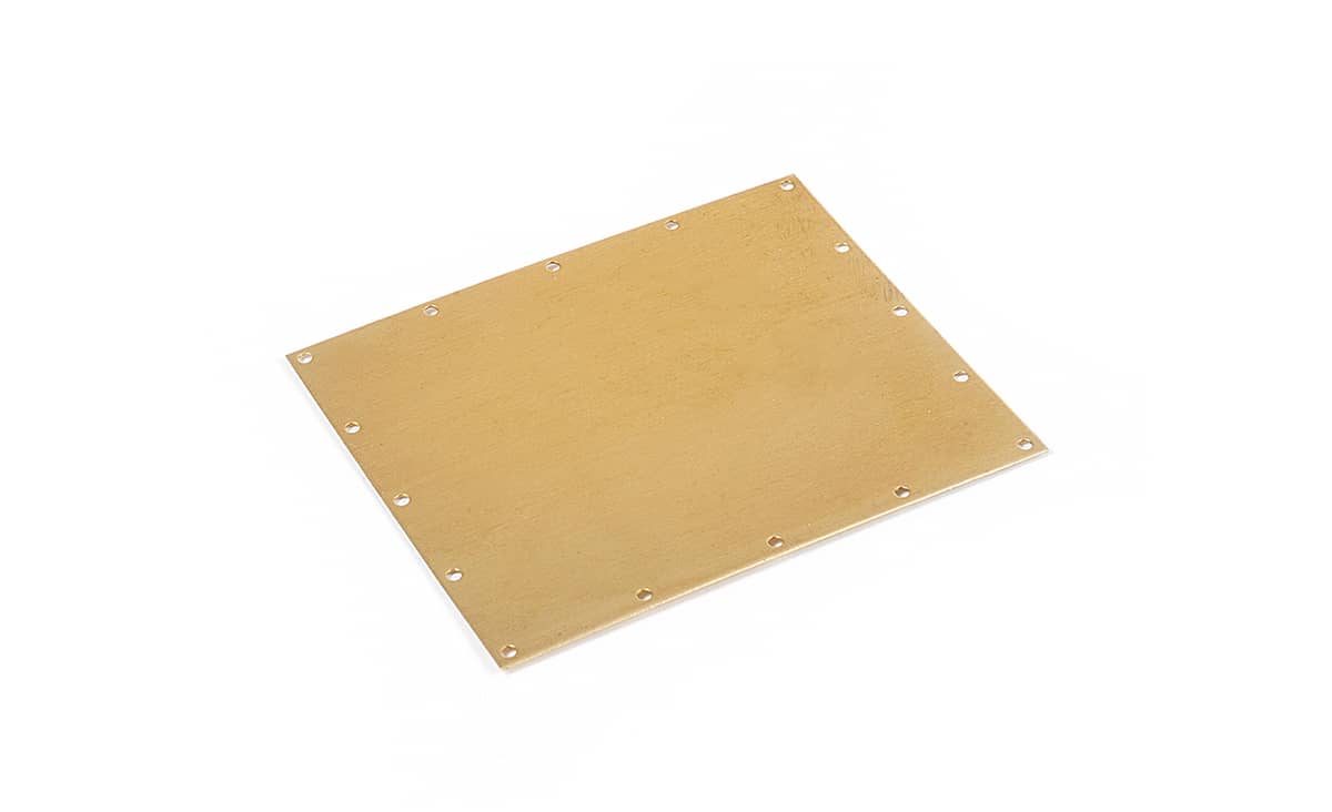 OcCre OcCre 55x47x0.3mm Brass Plate x 10 OC17045