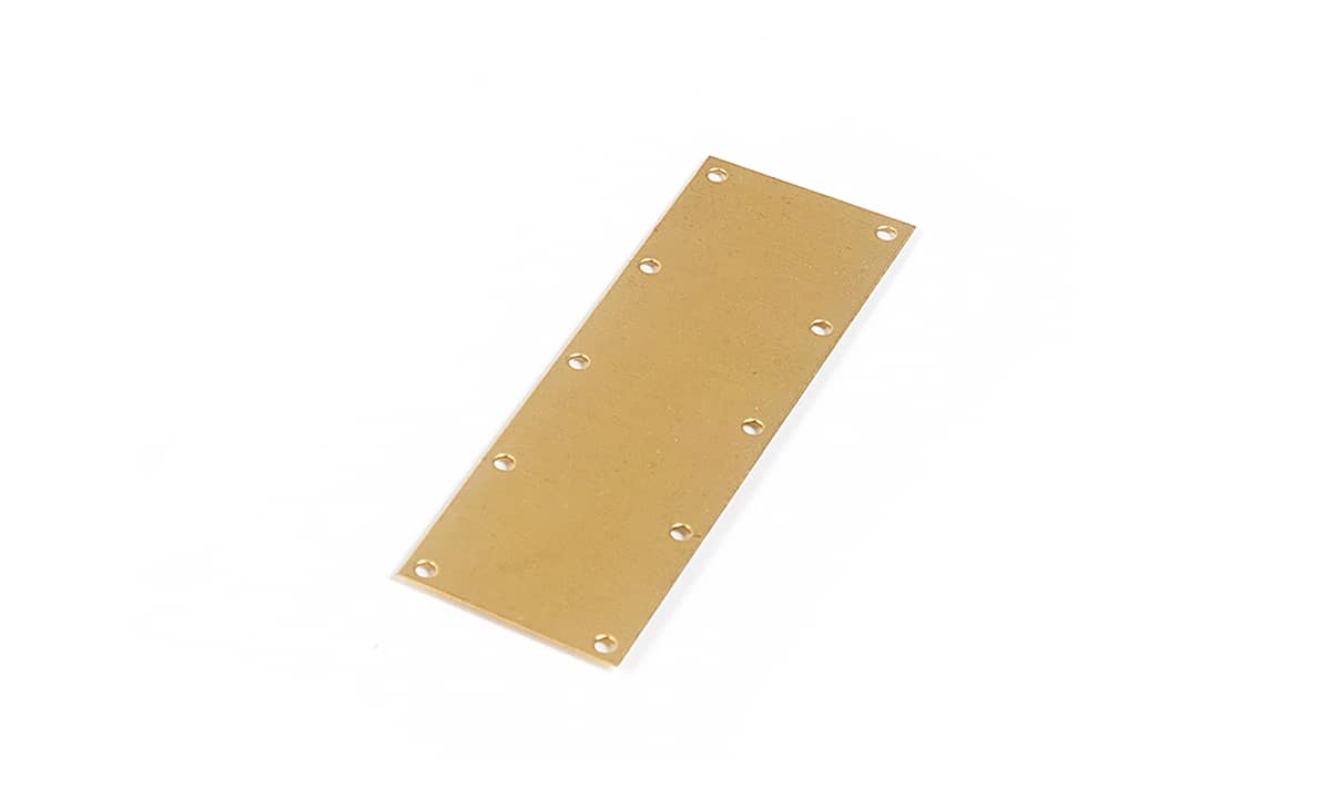 OcCre OcCre 47x16x0.3mm Brass Plate x 10 OC17046