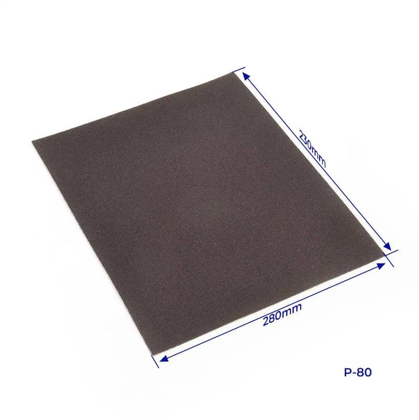 OcCre OcCre Pack of 3 Medium Grit Sandpaper P-80 OC19152