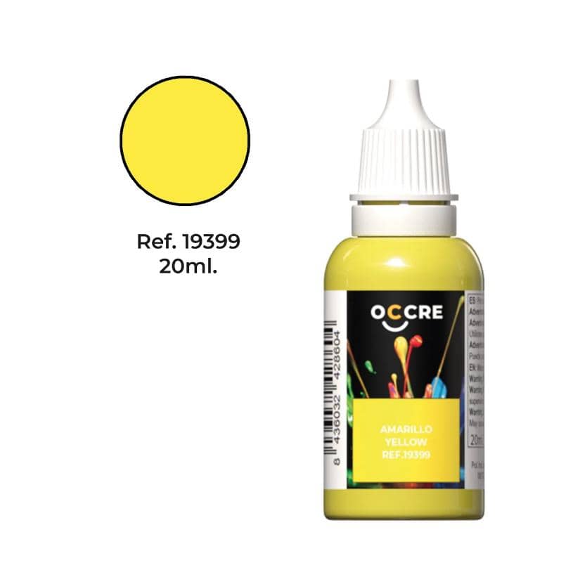 OcCre OcCre Acrylic Paint Yellow 20ml OC19399