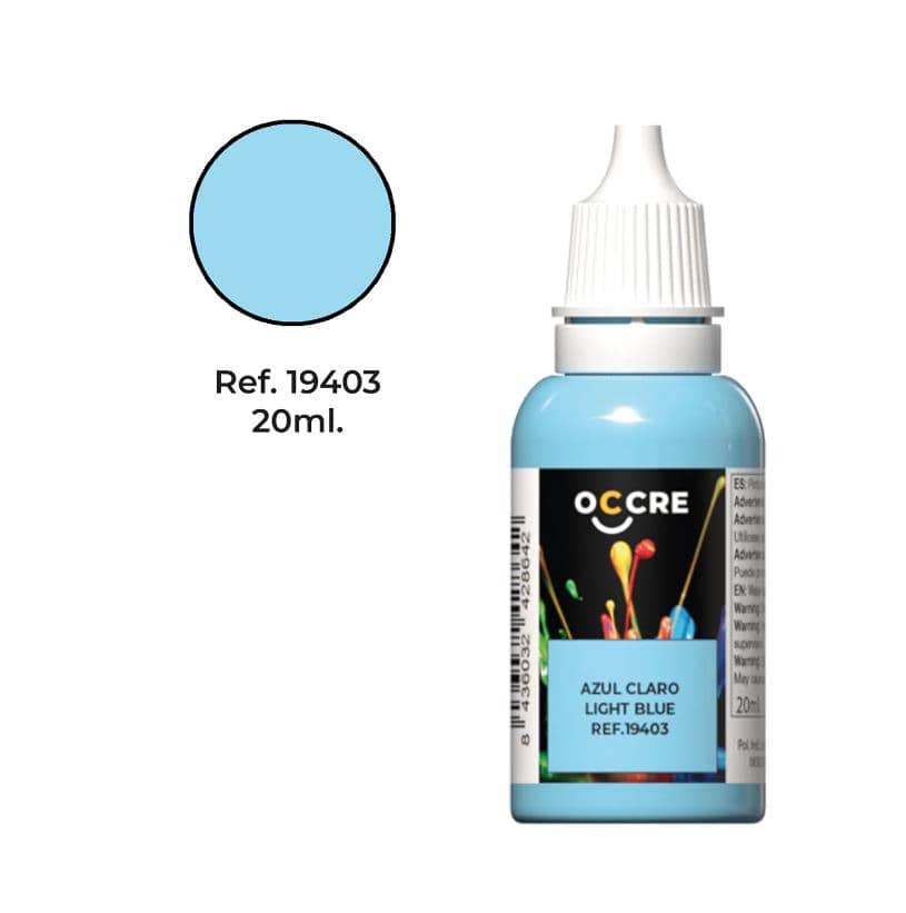 OcCre OcCre Acrylic Paint Light Blue 20ml OC19403