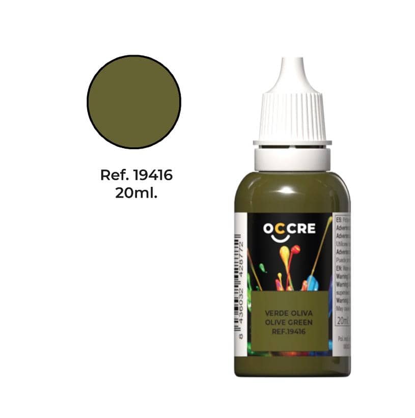 OcCre OcCre Acrylic Paint Olive Green 20ml OC19416