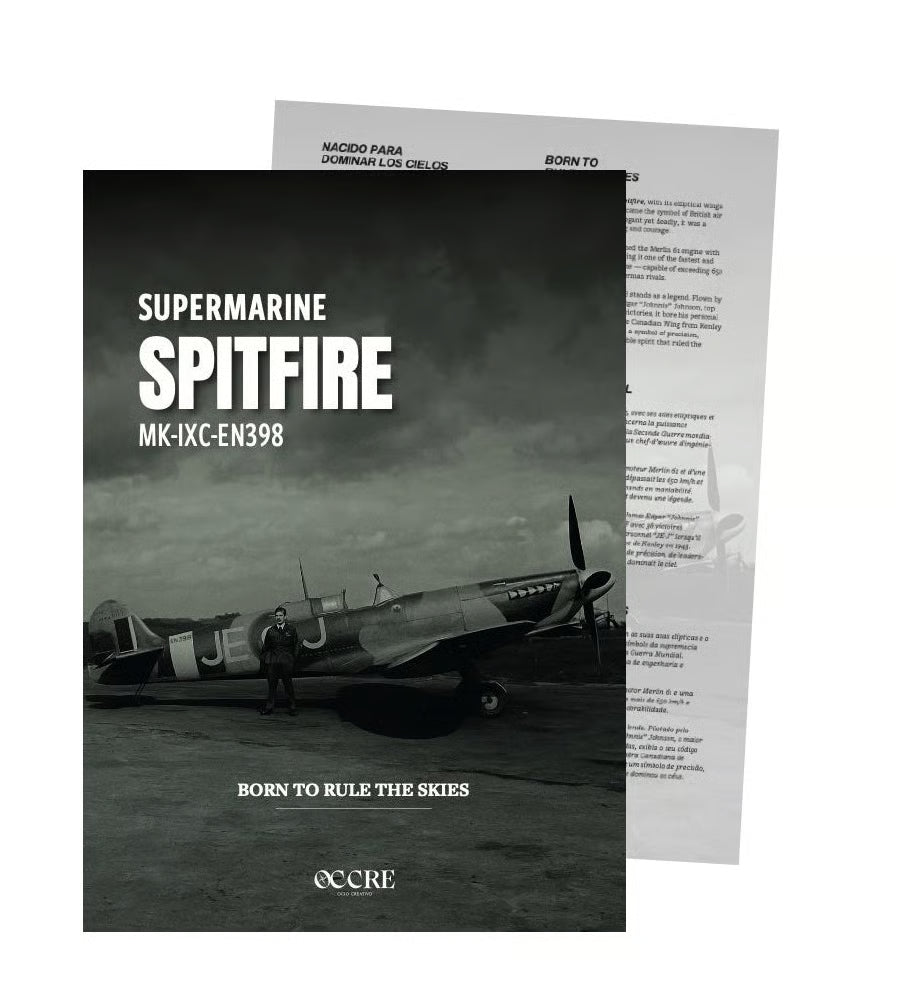 OcCre 1/24 Spitfire MK-IXC-EN398 Mixed Media Model Kit Pre-Order Due End of April 2026
