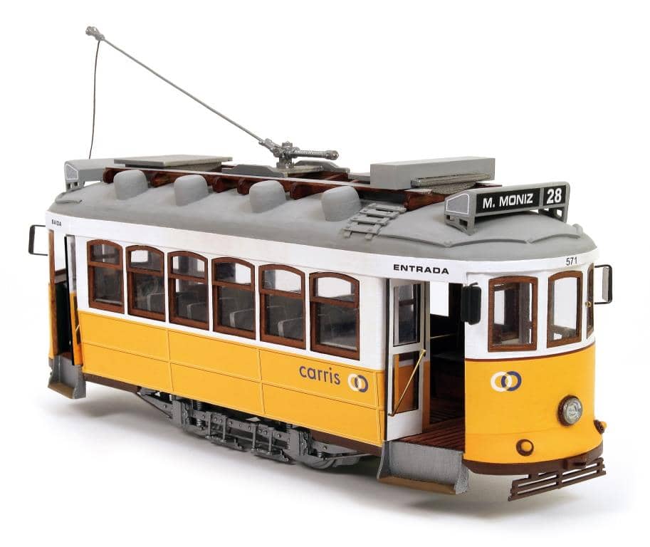 OcCre 1/24 Lisboa Tram Wooden Model Kit OC53005