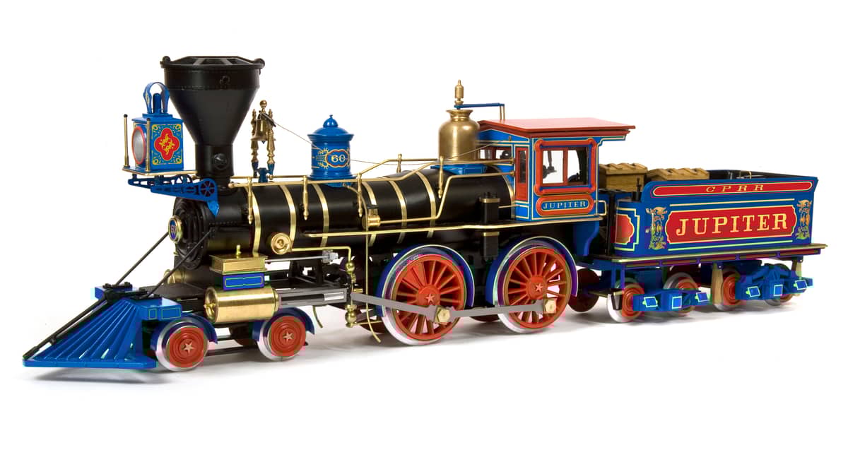 OcCre 1/32 Jupiter 4-4-0 Steam Locomotive Mixed Media Model Kit OC54007