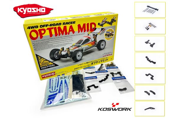 Kyosho Optima Mid 4WD 1:10 Koswork Edition by Kyosho Europe