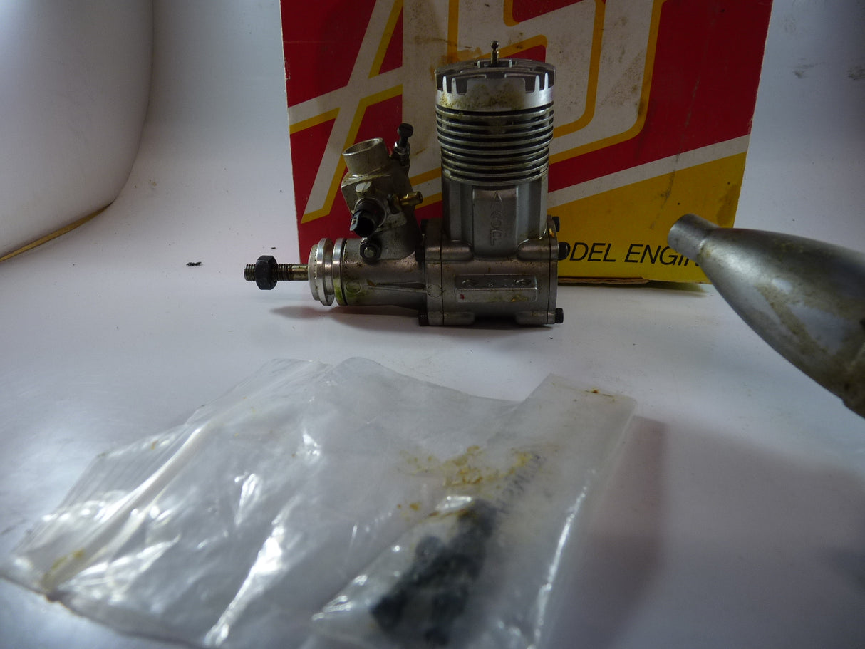Second Hand ASP 40 ABC engine with silencer