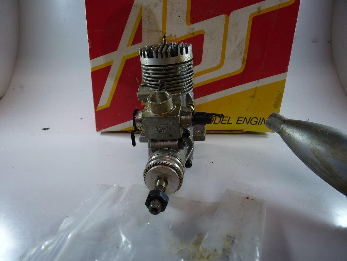 Second Hand ASP 40 ABC engine with silencer