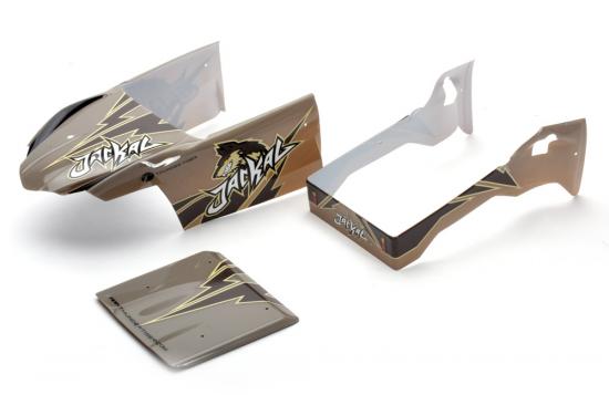 Thunder Tiger Spares TTRPD35004KS Jackal Body painted Grey