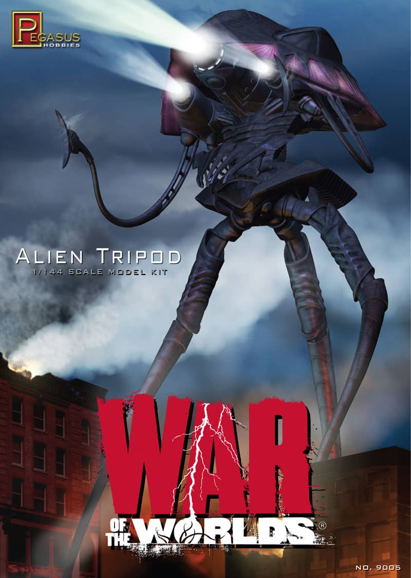 Pegasus 1/144 War of the Worlds Alien Tripod Kit