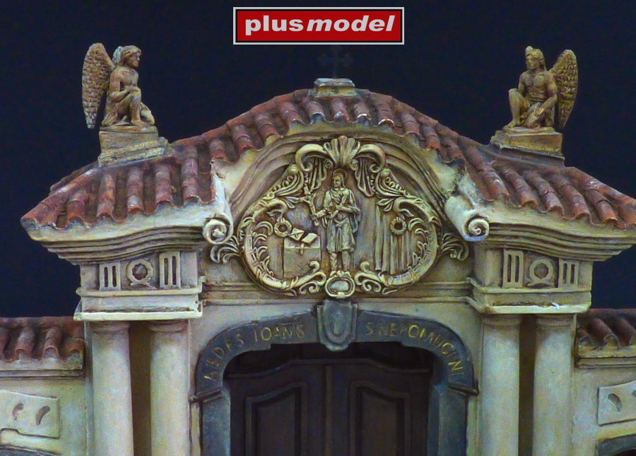 Plusmodel 1/35 Baroque Gate Diorma kit 174