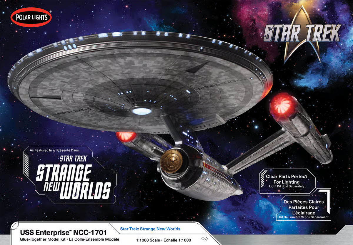 Polar Lights 1/1000 Star Trek Strange New Worlds U.S.S. Enterprise Kit POL999