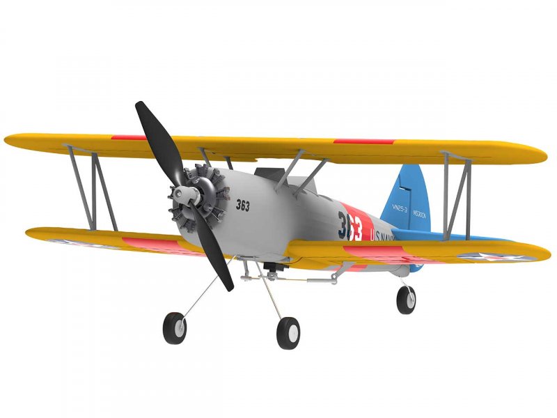 Flitezone PT17 Stearman RTF Read To Fly Model 16425
