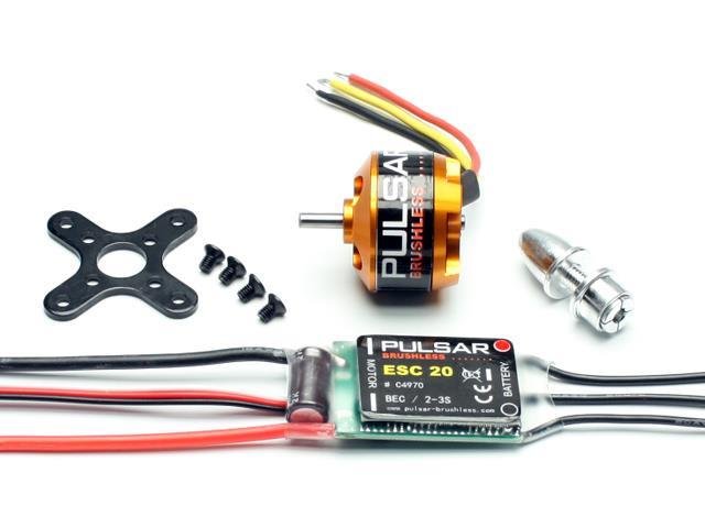 Pichler Brushless Motor Combo PULSAR P15-1000