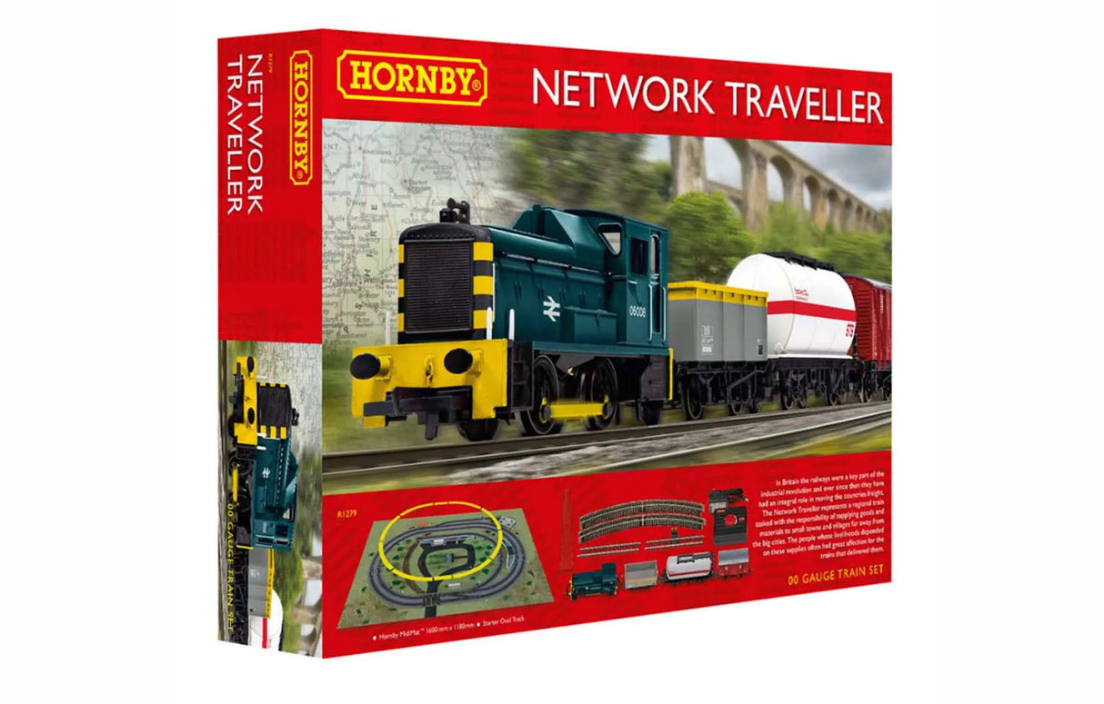 Hornby Network Traveller Train Set R1279M