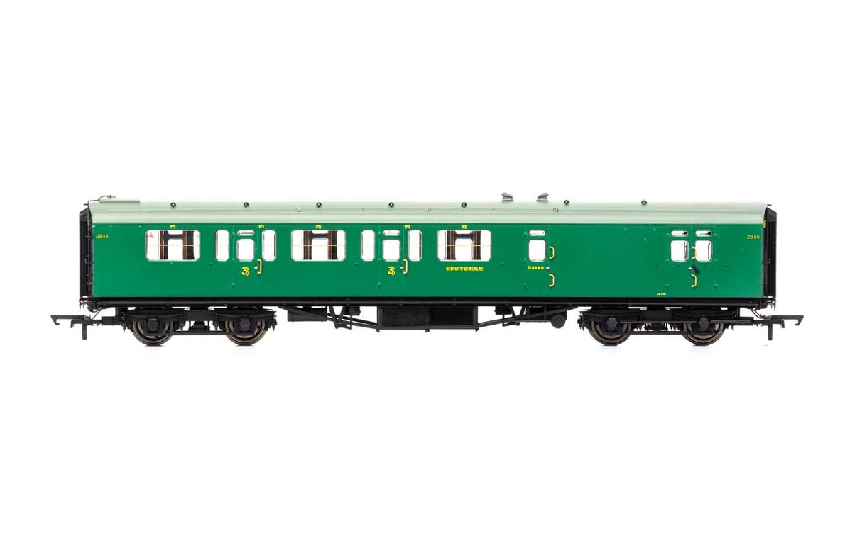 Hornby SR Bulleid 59 Corridor Brake Third 2846 - Era 3 R4884A
