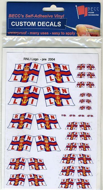Becc RNLI Decals - Pre 2004