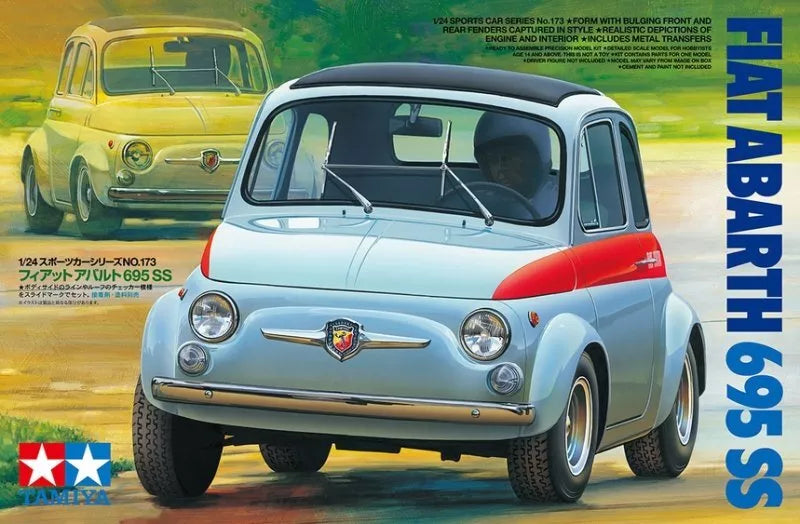 Tamiya 1/24 FIAT Abarth 695 SS Kit 24173