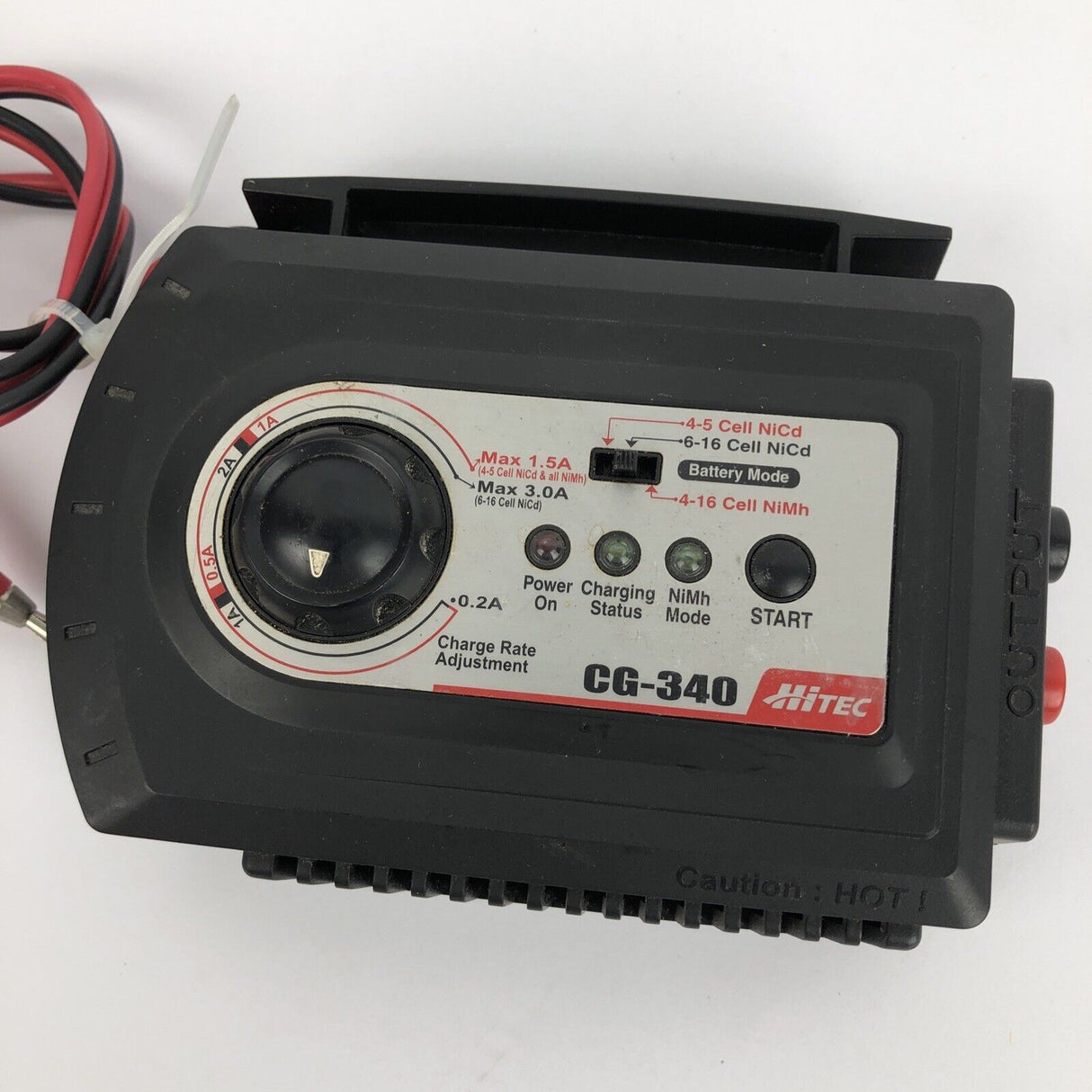 Hitec CG-340 Nimh 12v Charger - SECOND HAND (Box 95)