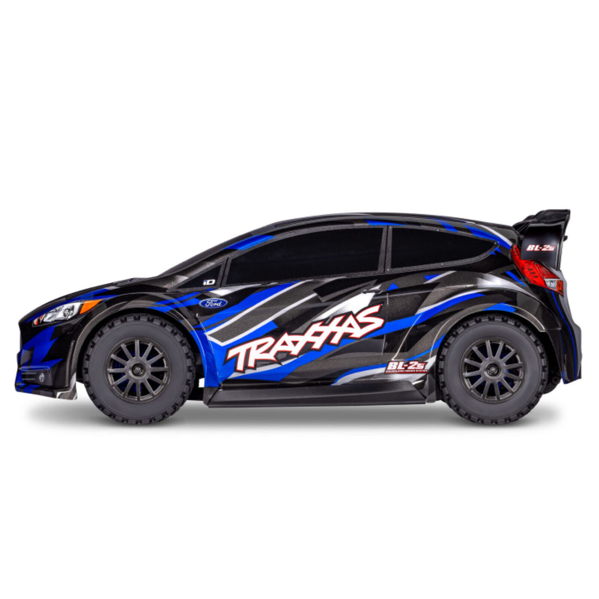 Traxxas Fiesta ST 1:10 AWD RTR Rally Car Blue (+ TQ 2-ch BL-2S Motor & ESC) - EX DISPLAY