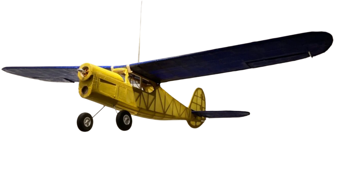 The Model Barn Buzzard Kit. A balsa and ply vintage style high wing model kit